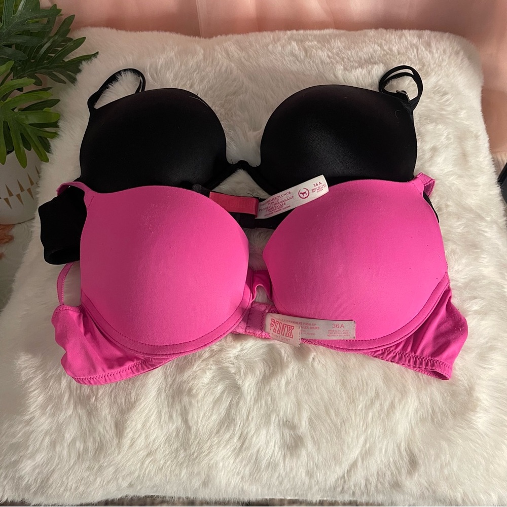 PINK bras 36A